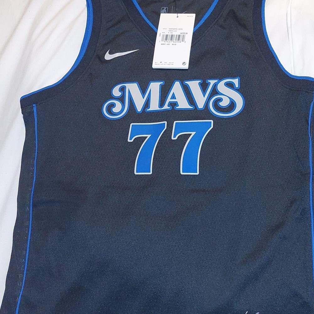 Luka Doncic City Edition Dallas Mavericks Jersey